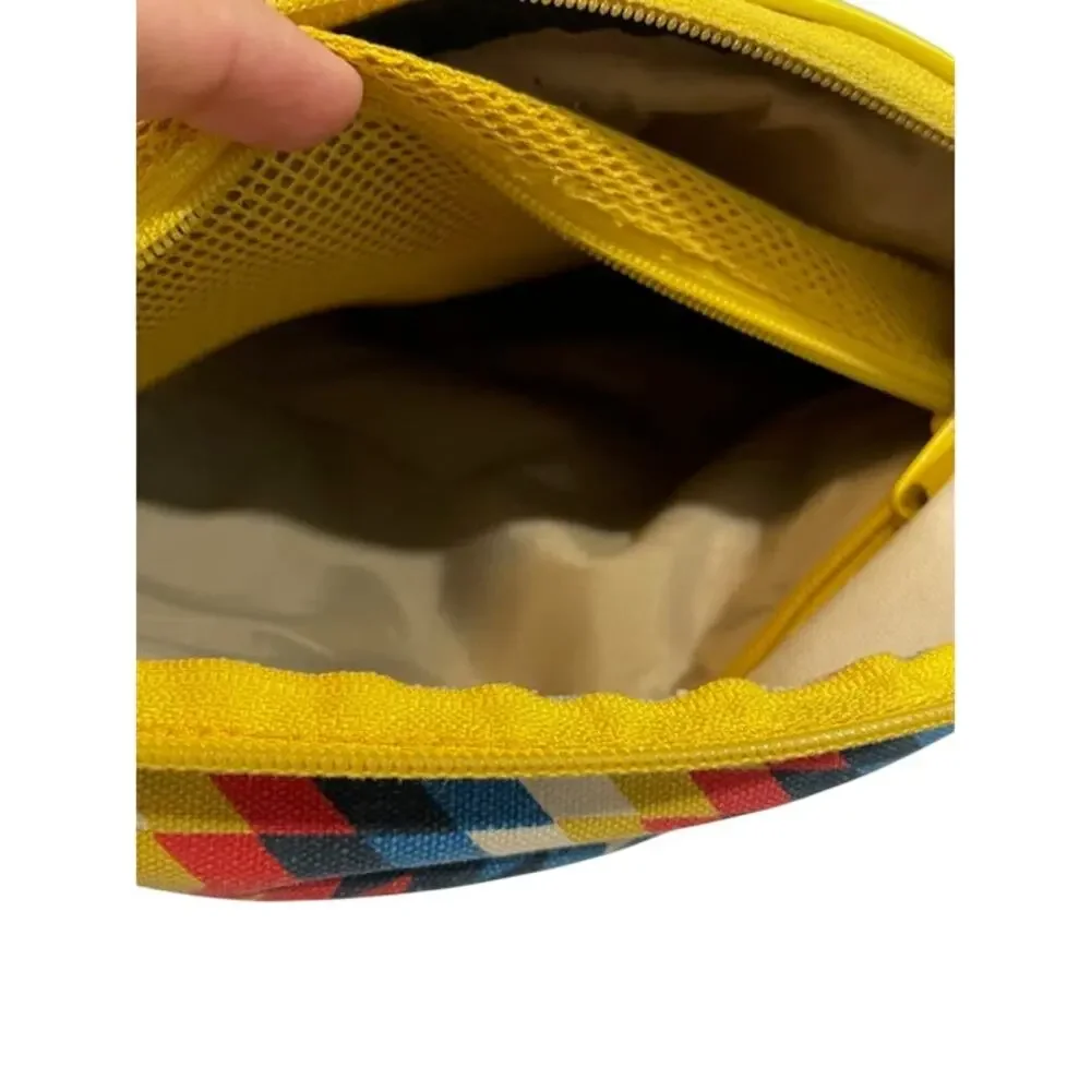 Kavu-Paxton Sling Pack W/Zig Zag Pattern & Graphic Print